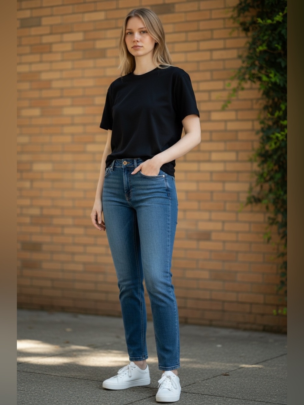 Lucky Brand Brooke Straight Jeans